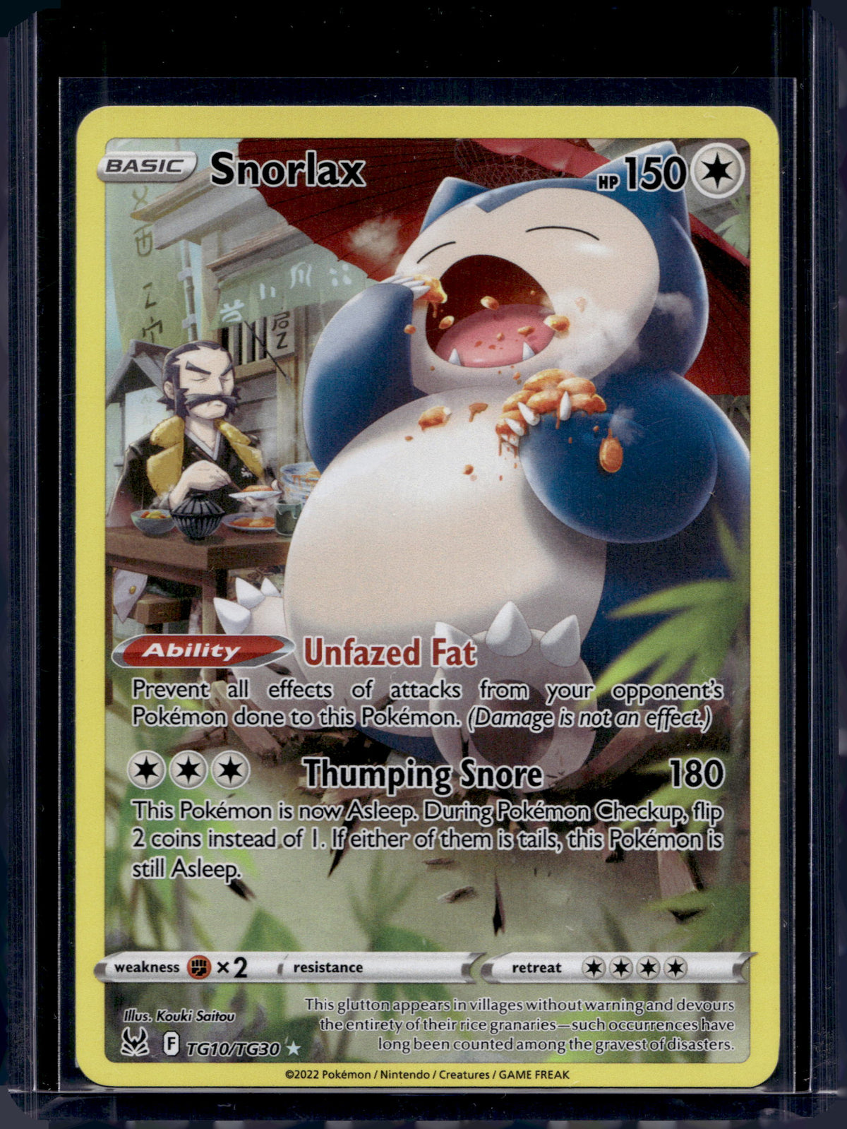 Snorlax TG10/TG30 Raw