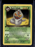 Dark Arbok (Team Rocket's - 1 St Edition - Unlimited) 19/82 Raw