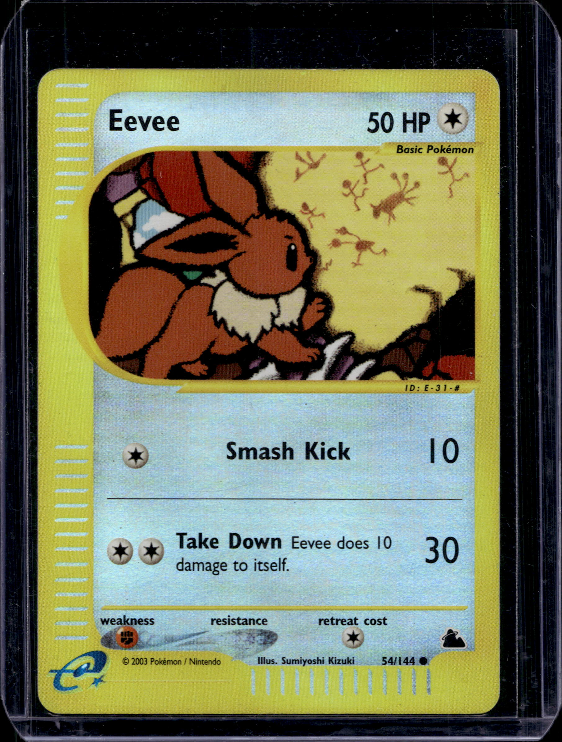 Eevee 54 Reverse Holofoil Raw - RookieLegends