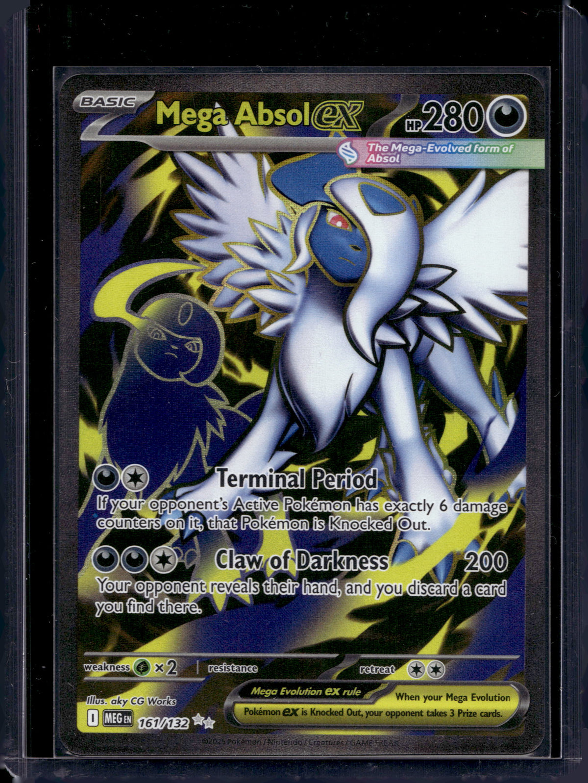 Mega Absol ex 161/132 Raw
