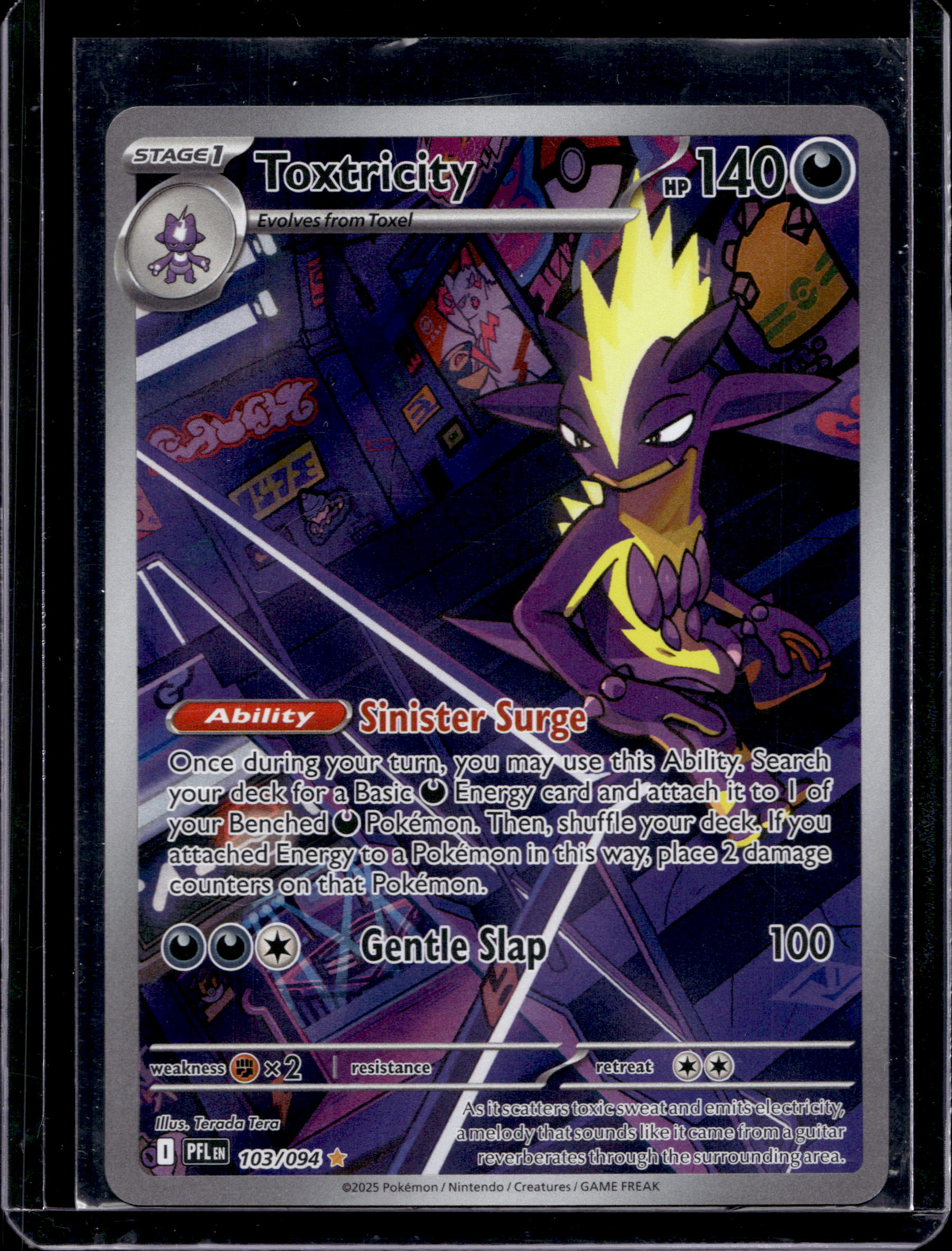 Toxtricity 103/094 Raw RookieLegends