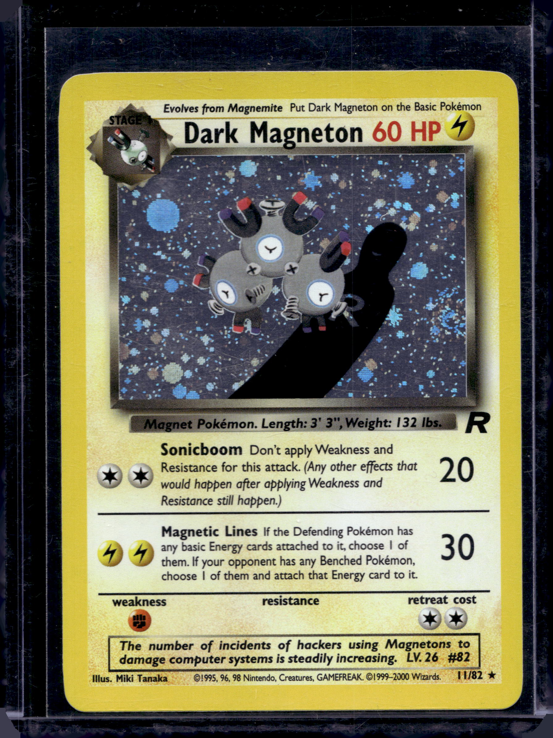 Dark Magneton 11/82 Raw RookieLegends