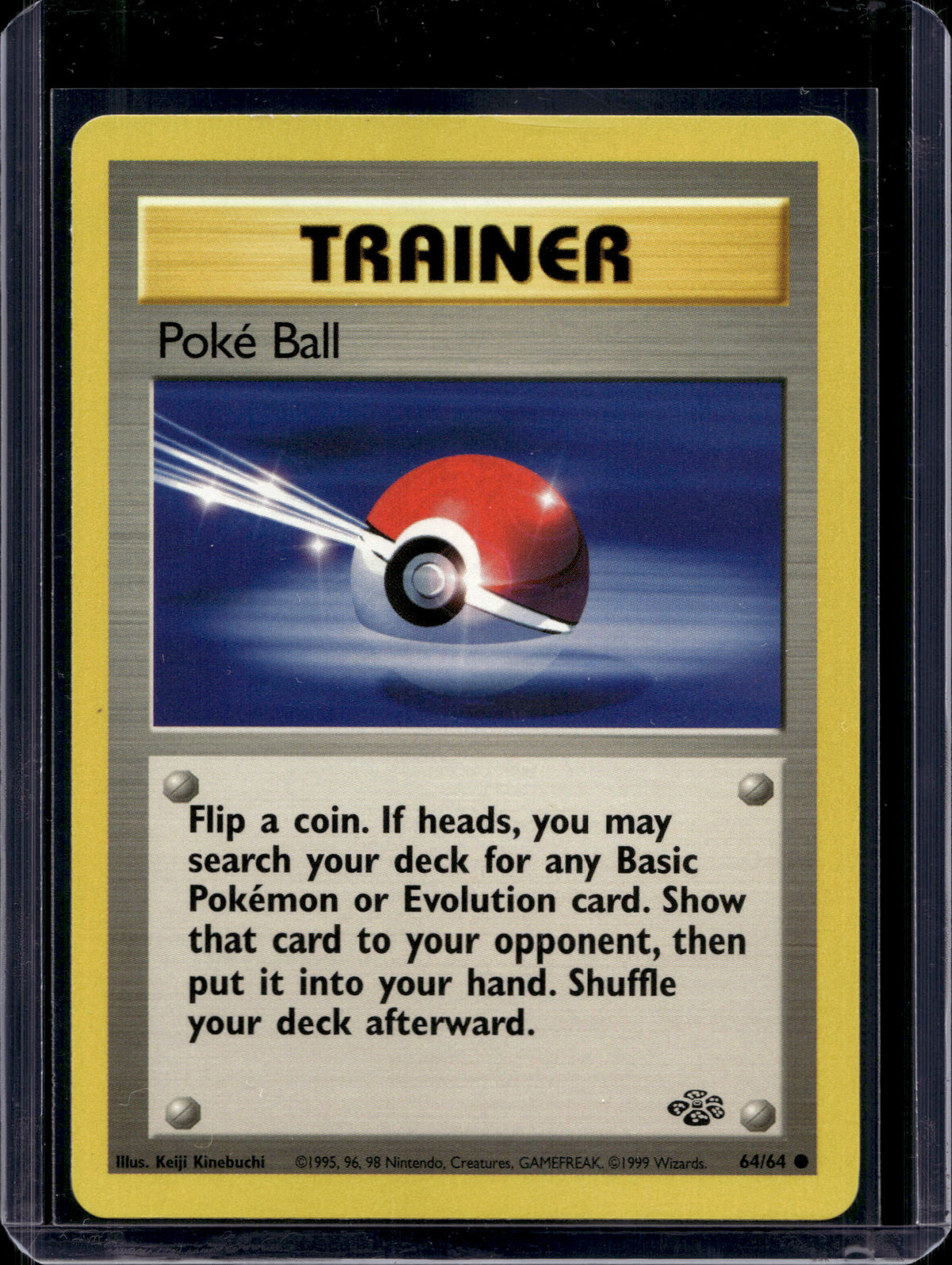 Poke Ball (Jungle - Unlimited) 64/64 Raw
