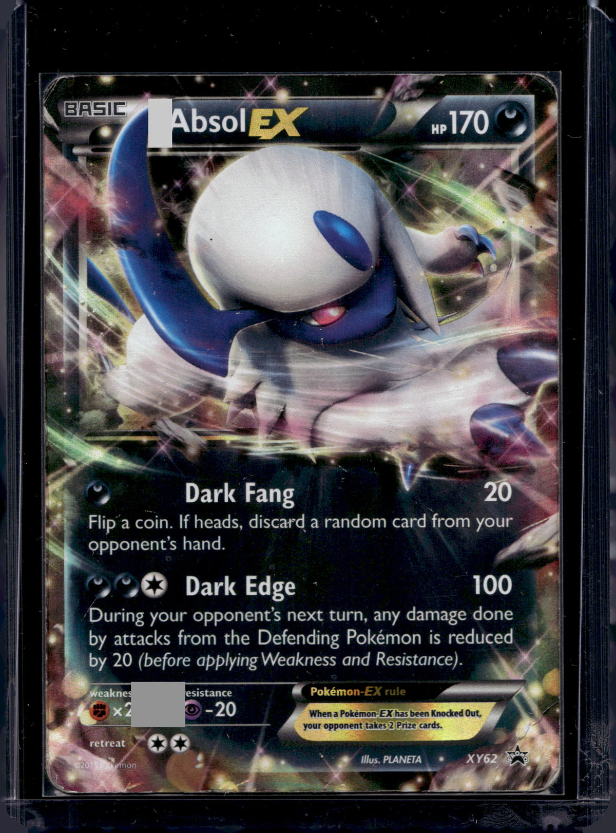 Absol EX - Holofoil - XY62 Raw