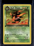 Dark Gloom (Team Rocket's - 1 St Edition - Unlimited) 36/82 Raw