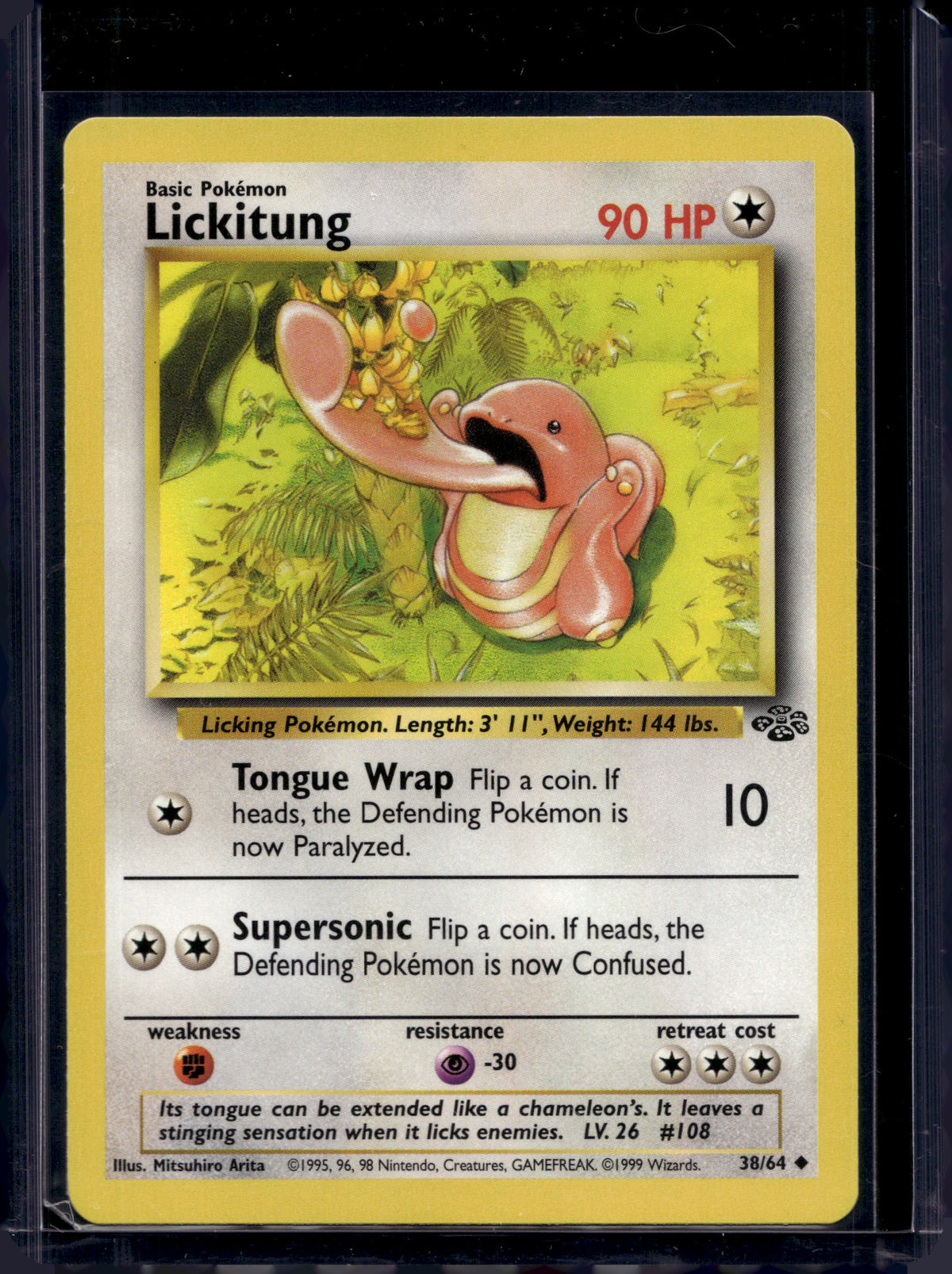 Lickitung (Jungle - Unlimited) 38/64 Raw