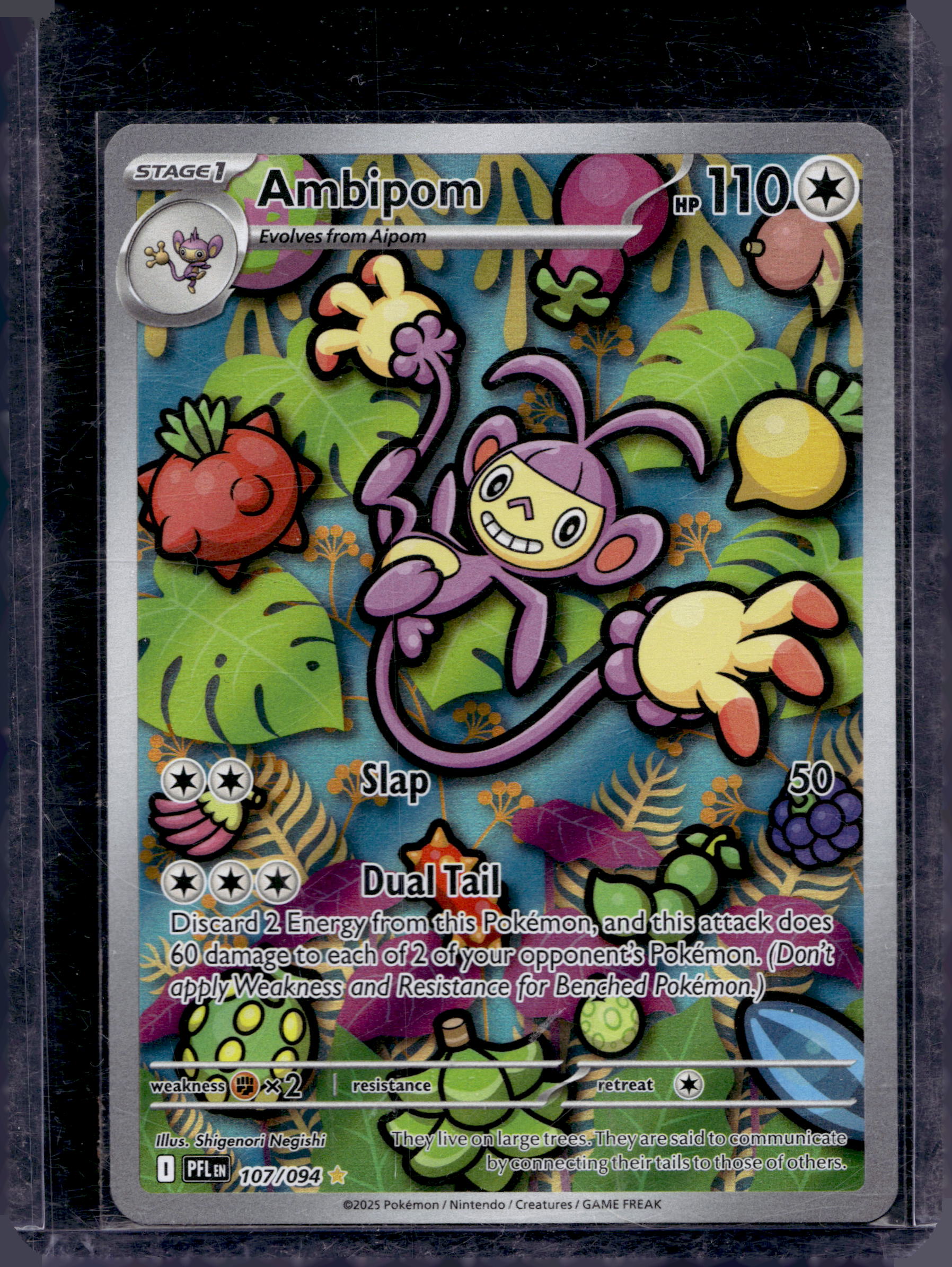 Ambipom 107/094 Raw RookieLegends