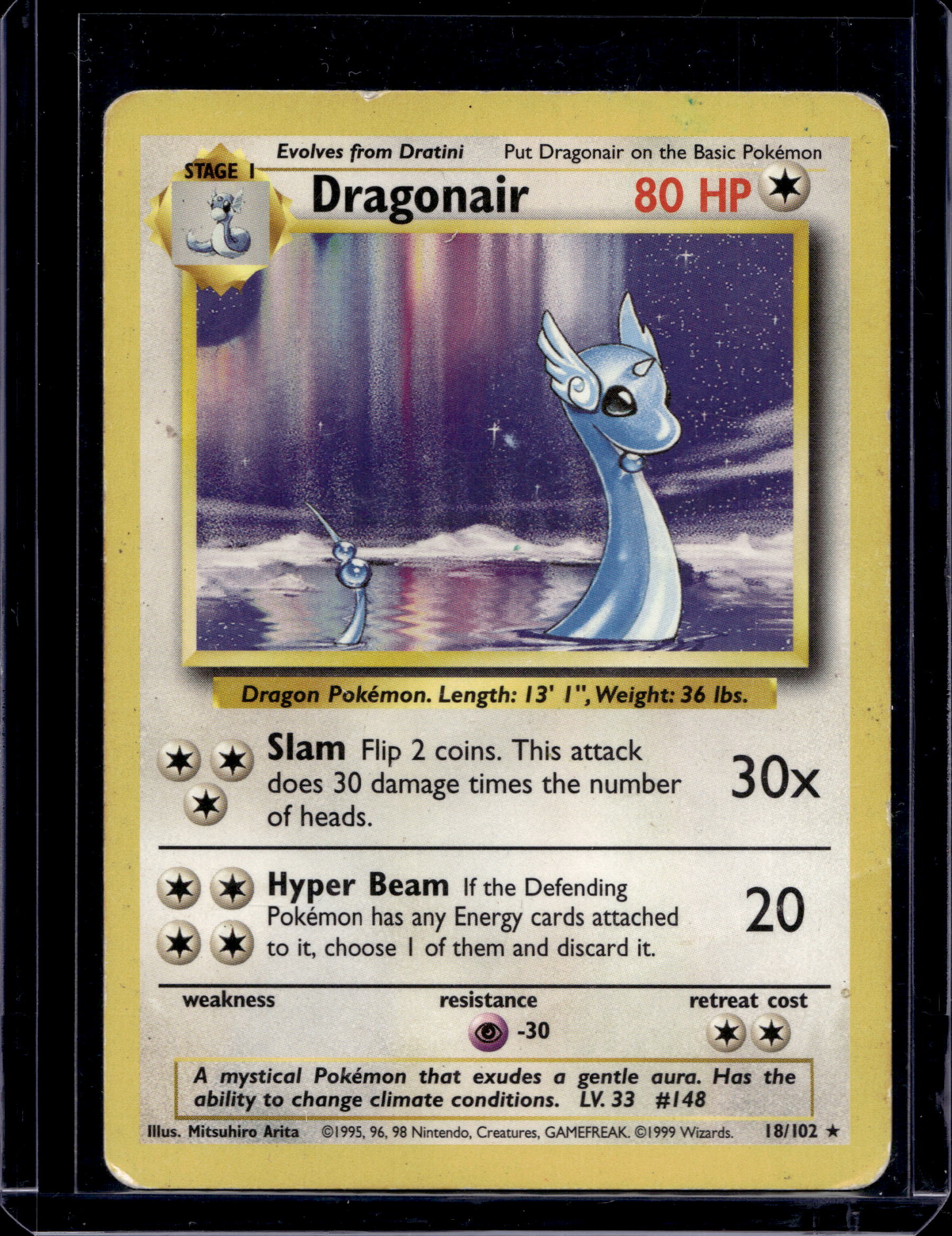 Dragonair 18/102 Raw RookieLegends