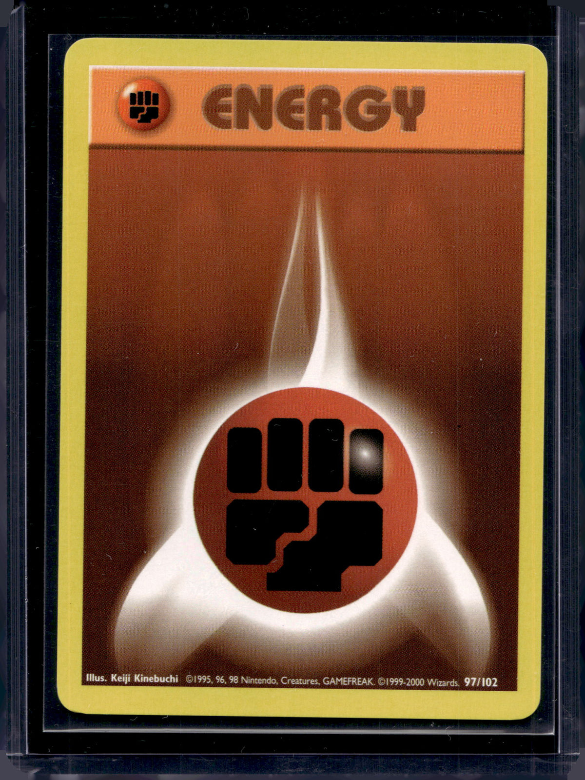 Fighting Energy (Base Set - Unlimited) 97/102 Raw