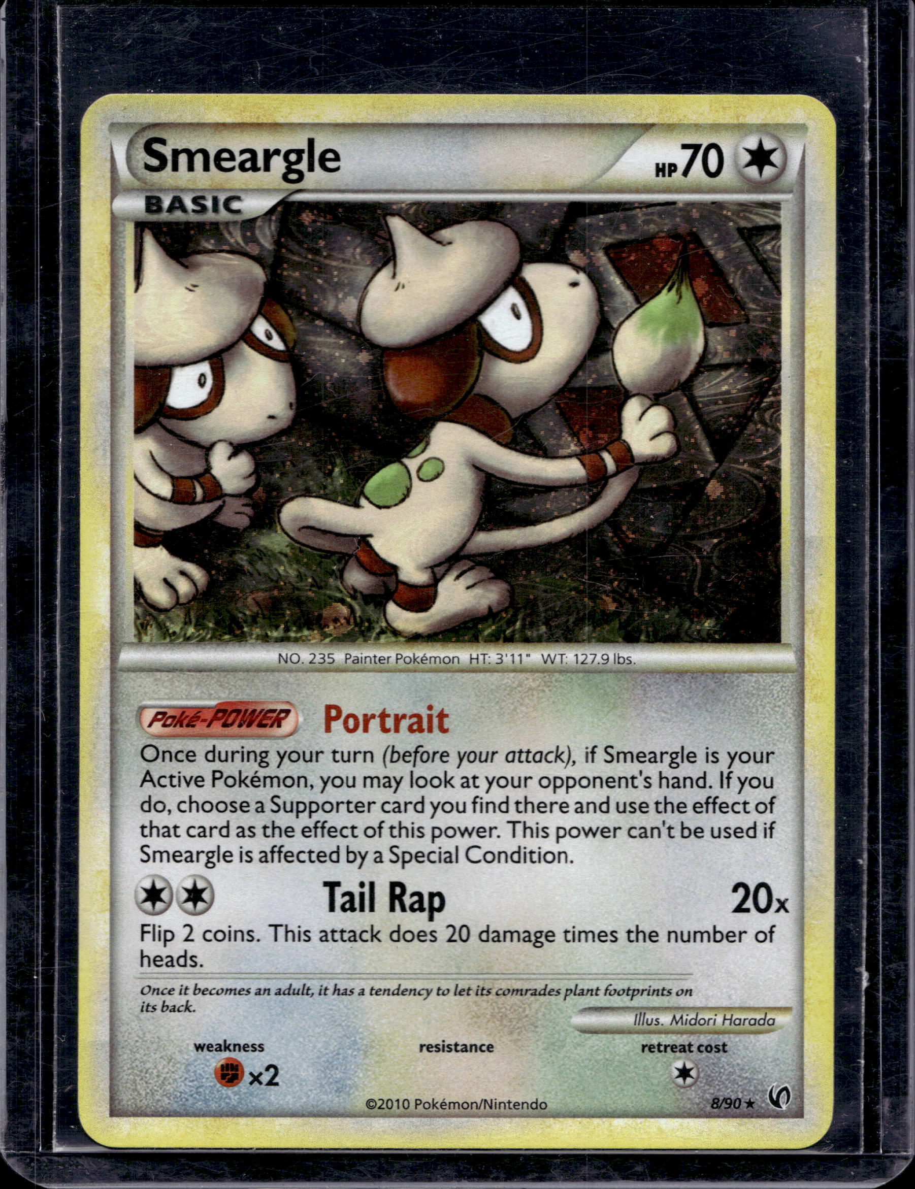 Smeargle 8/90 Raw RookieLegends