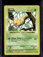 Weedle (Base Set - Shadowless - Common) 69/102 Raw