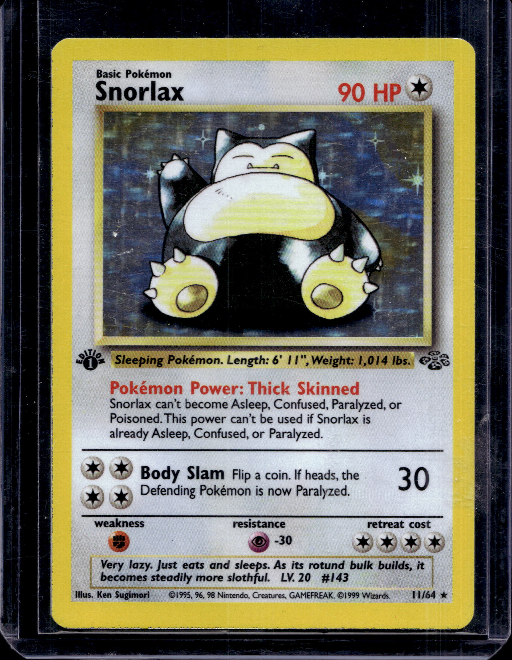 Snorlax - Jungle - 11/64 Raw
