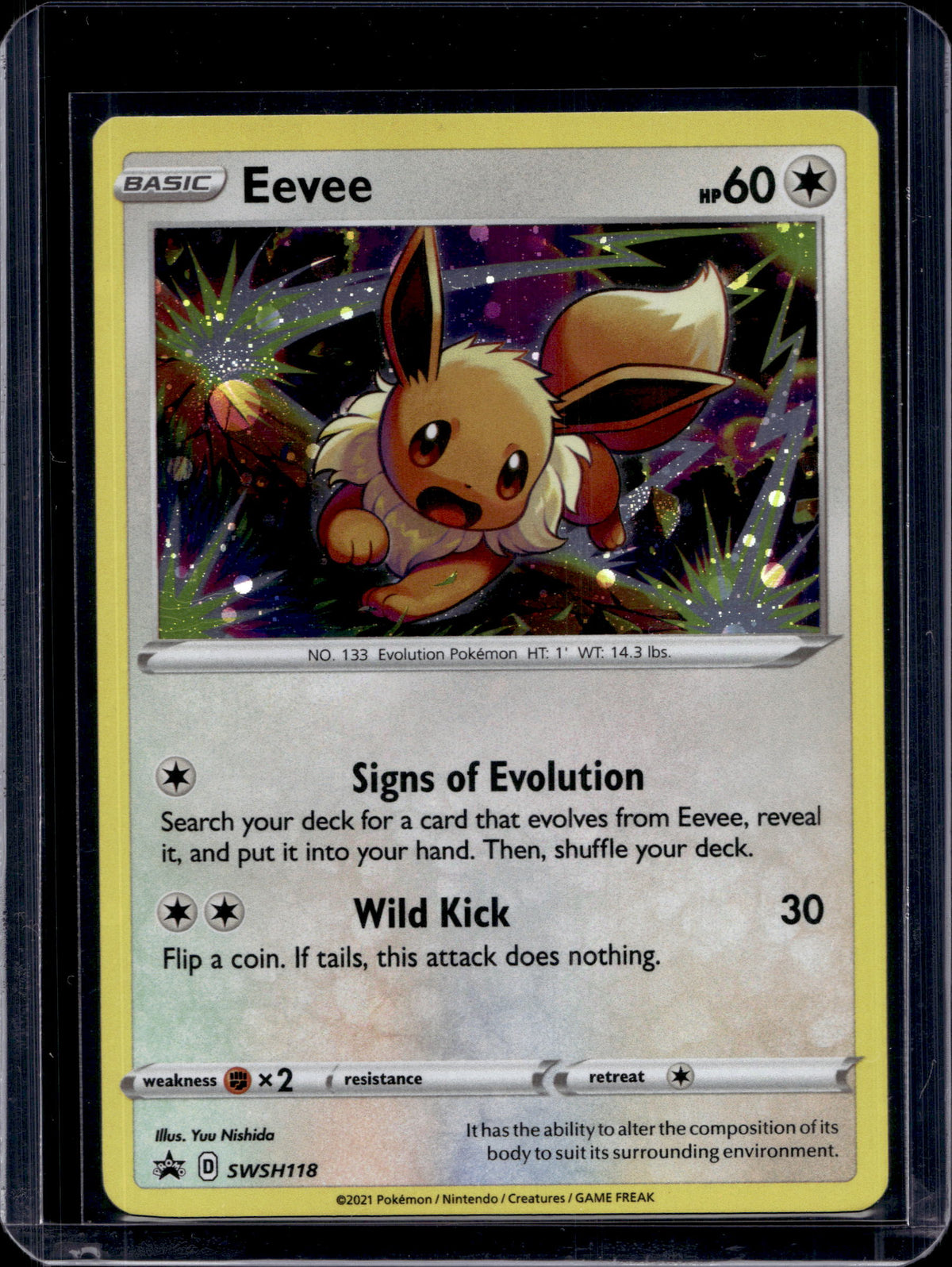Eevee SWSH118 Raw RookieLegends