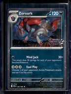 Zoroark (White Flare Stamped) 062/086 Raw RookieLegends