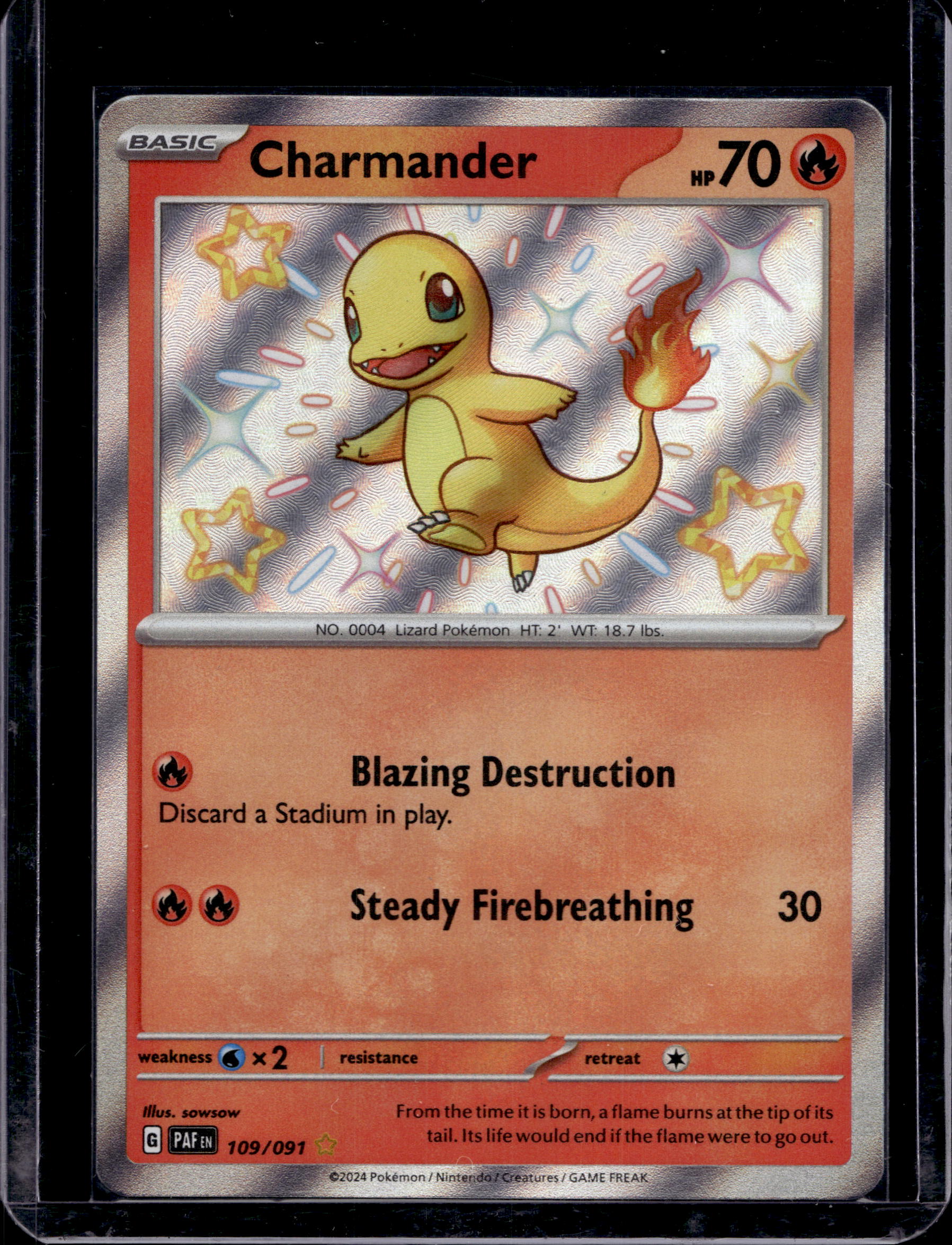 Charmander 109/091 Raw RookieLegends