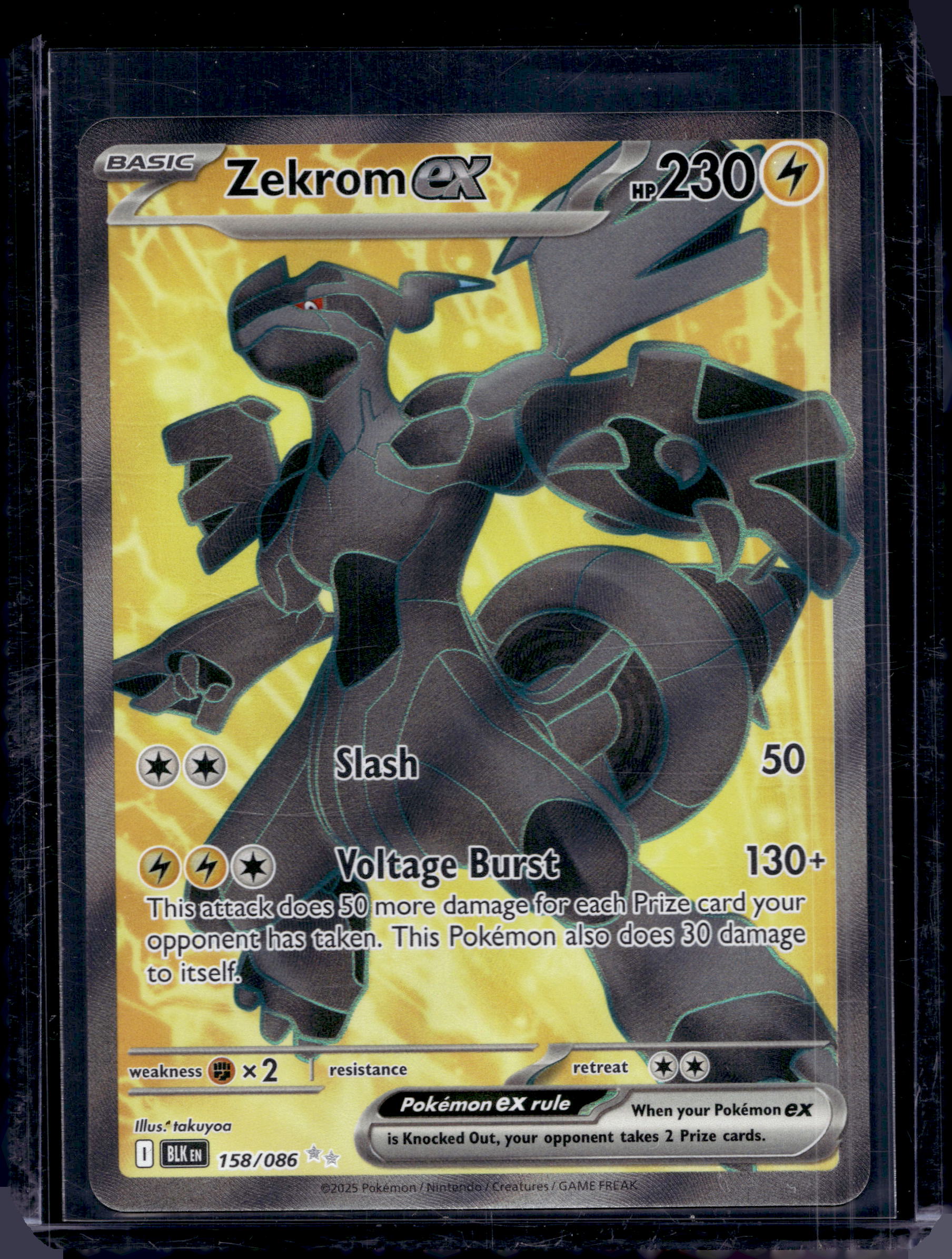 Zekrom ex 158/086 Raw