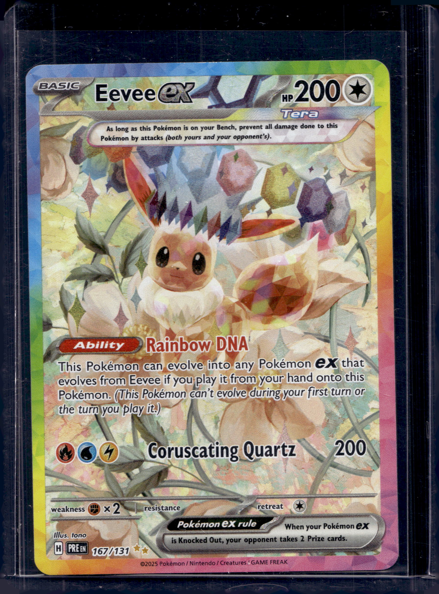 Eevee ex 167/131 Raw - RookieLegends