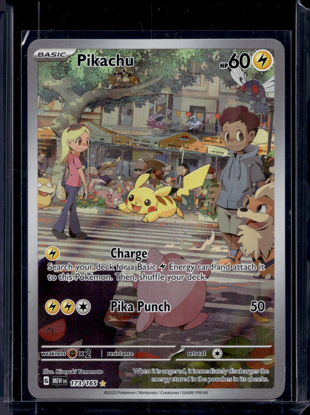 Pikachu 173/165 Raw
