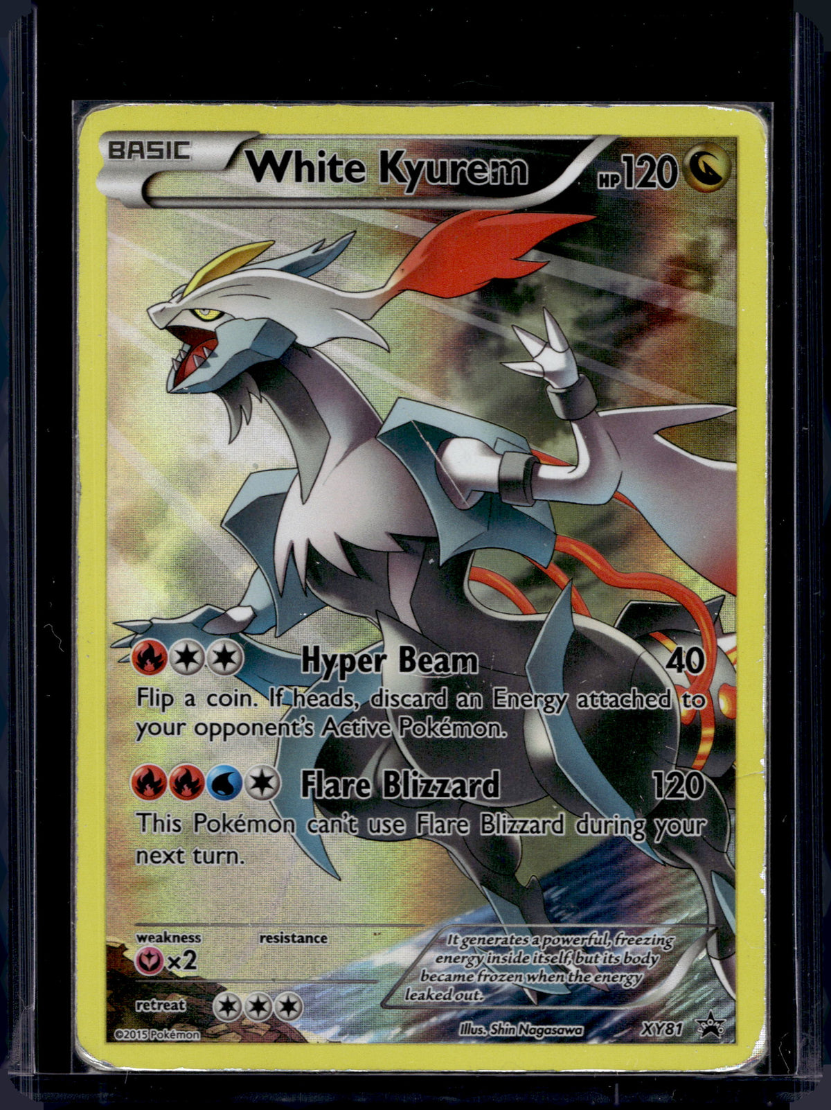 White Kyurem (Full Art Promo) XY81 Raw
