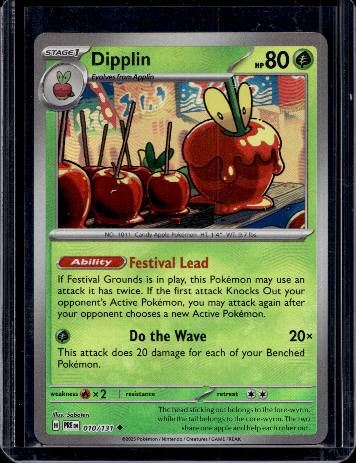 Dipplin (Master Ball Pattern) 010/131 Raw RookieLegends