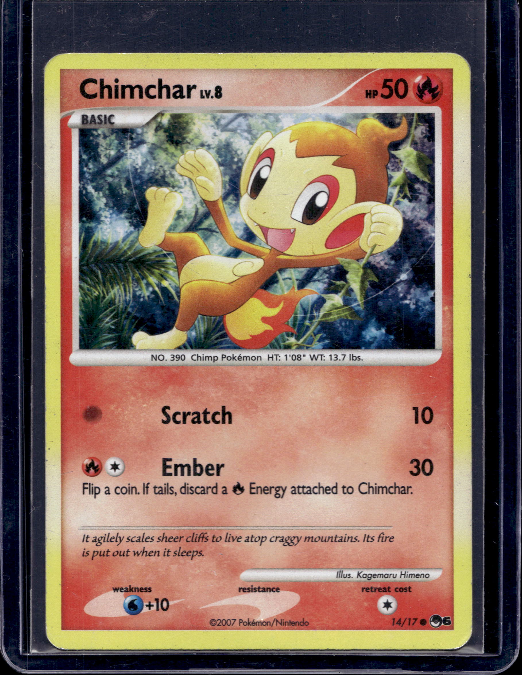 Chimchar 14/17 Raw RookieLegends