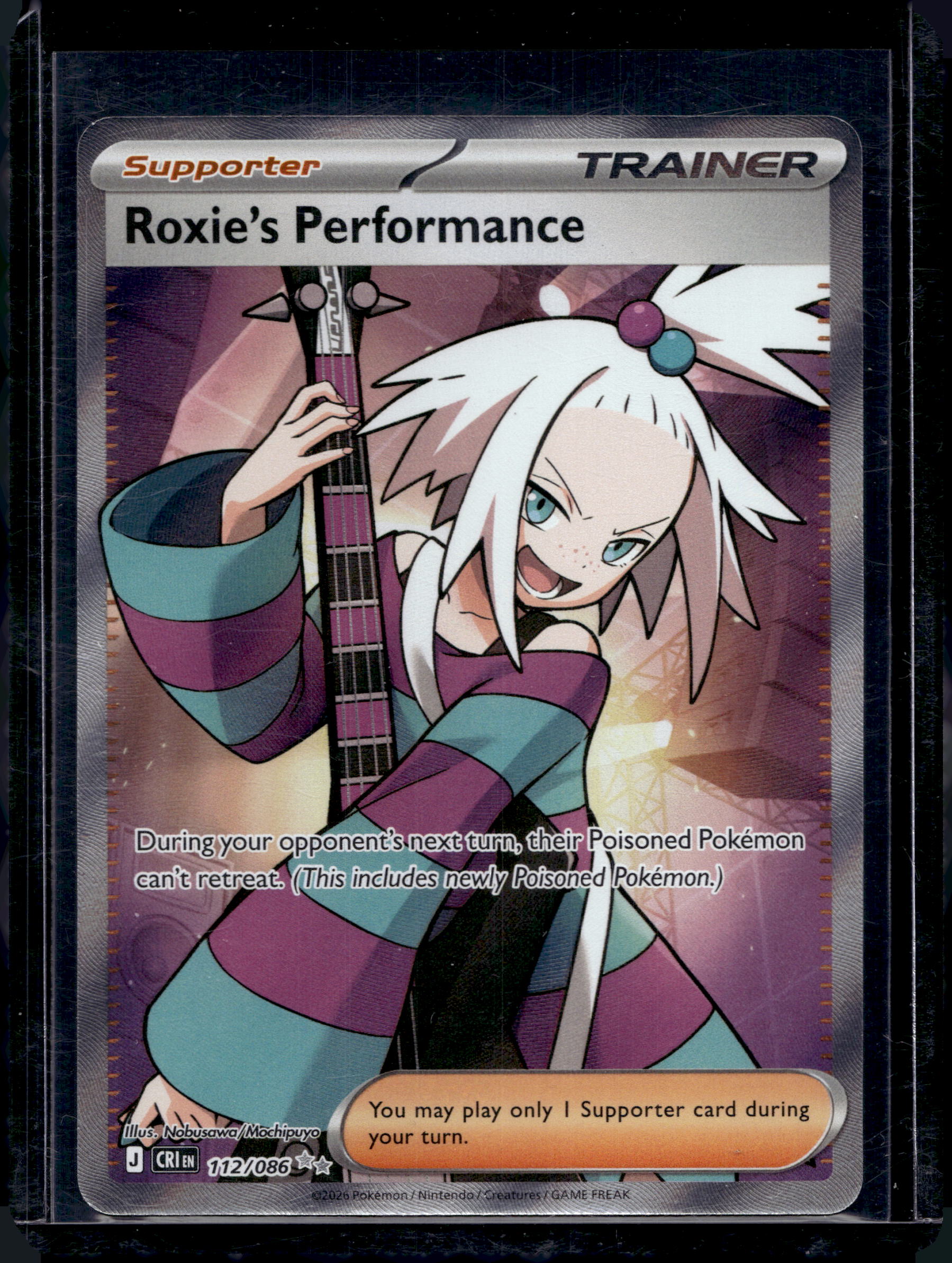 Roxie's Performance 112/086 Raw RookieLegends