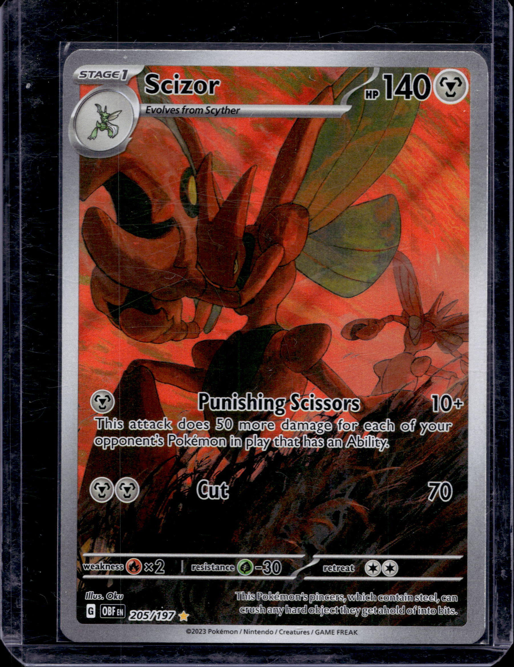 Scizor 205/197 Raw RookieLegends