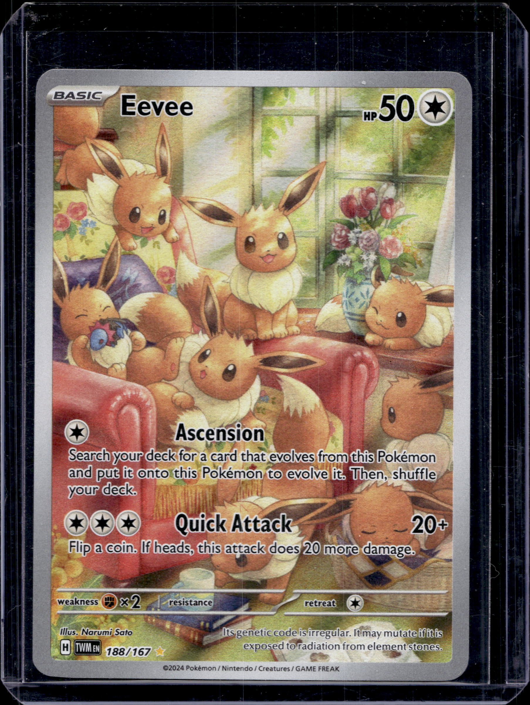 Eevee 188/167 Raw RookieLegends