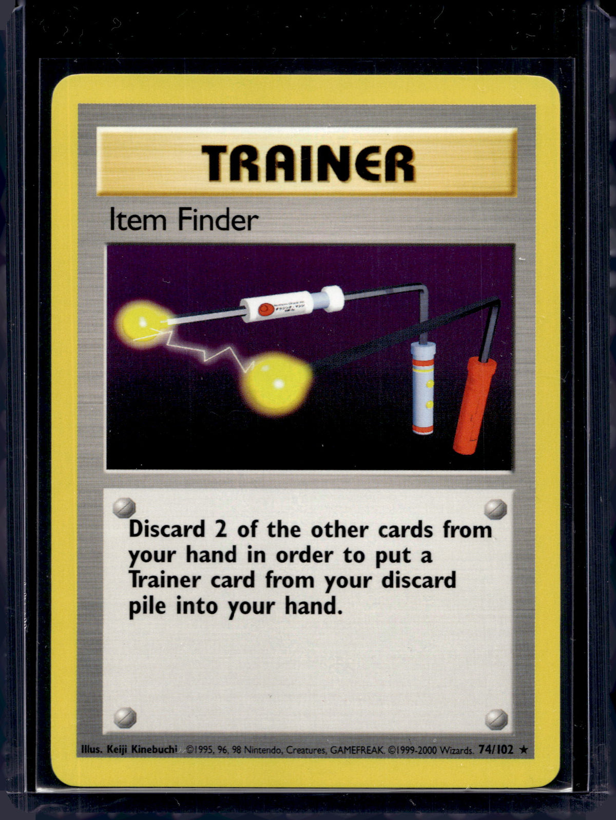 Item Finder (Base Set - Unlimited) 74/102 Raw