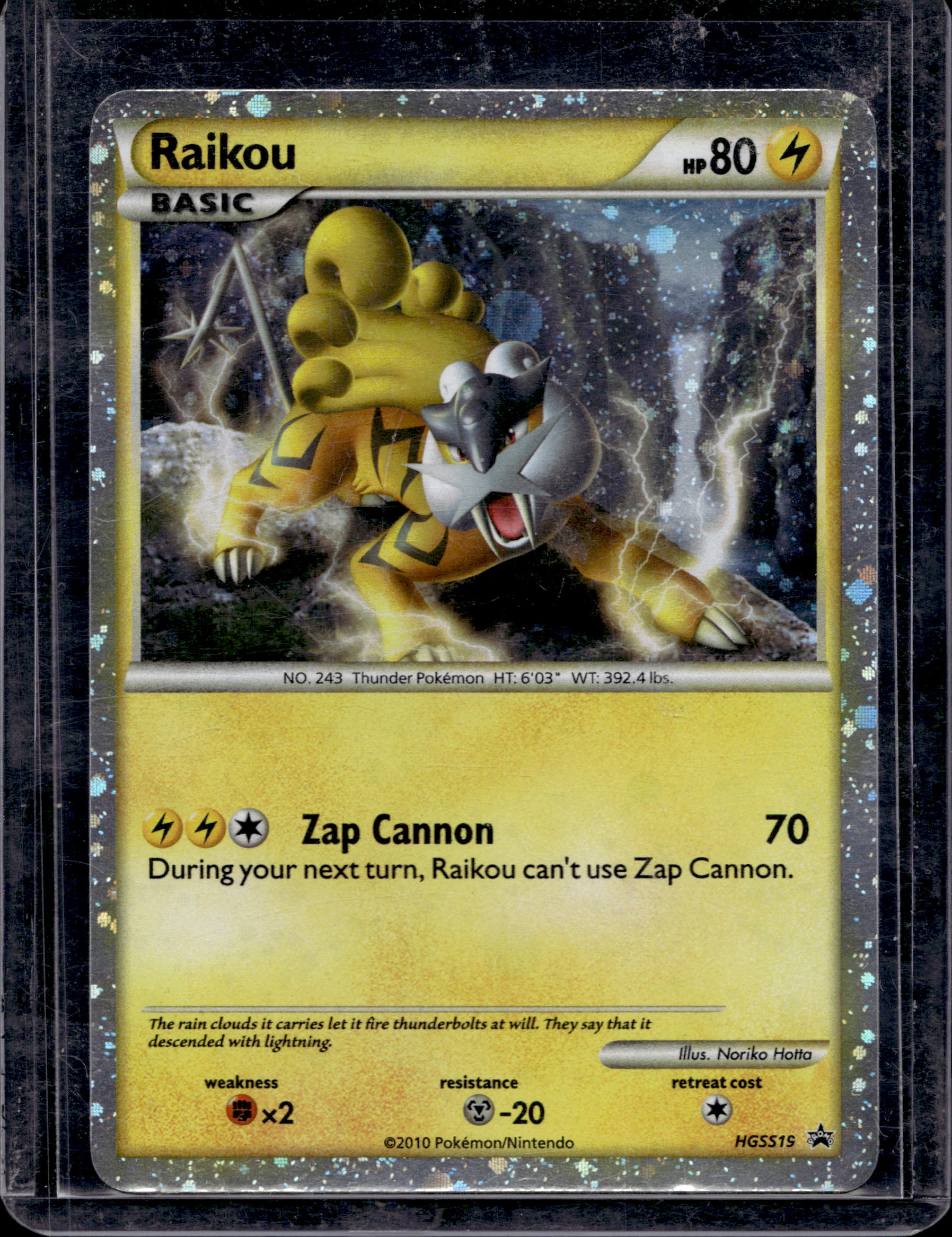 Raikou HGSS19 Raw RookieLegends