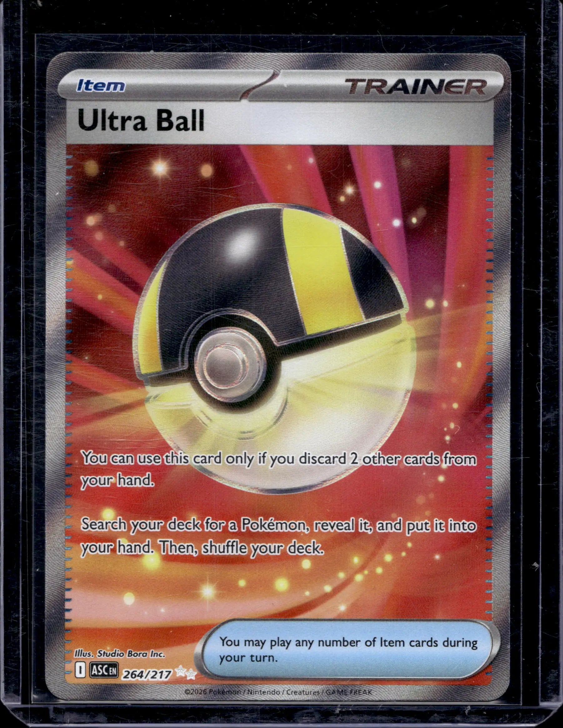 Ultra Ball 264/217 Raw RookieLegends