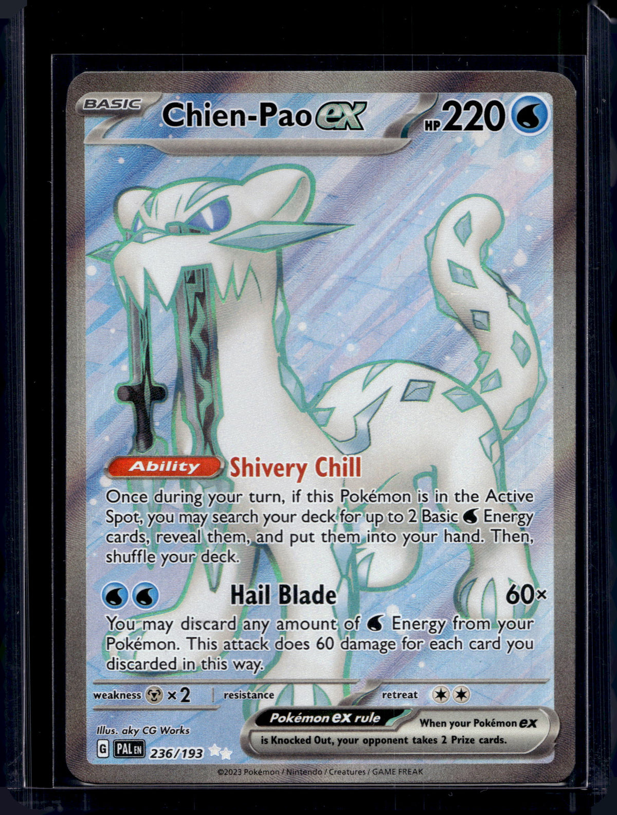 Chien-Pao ex 236/193 Raw RookieLegends