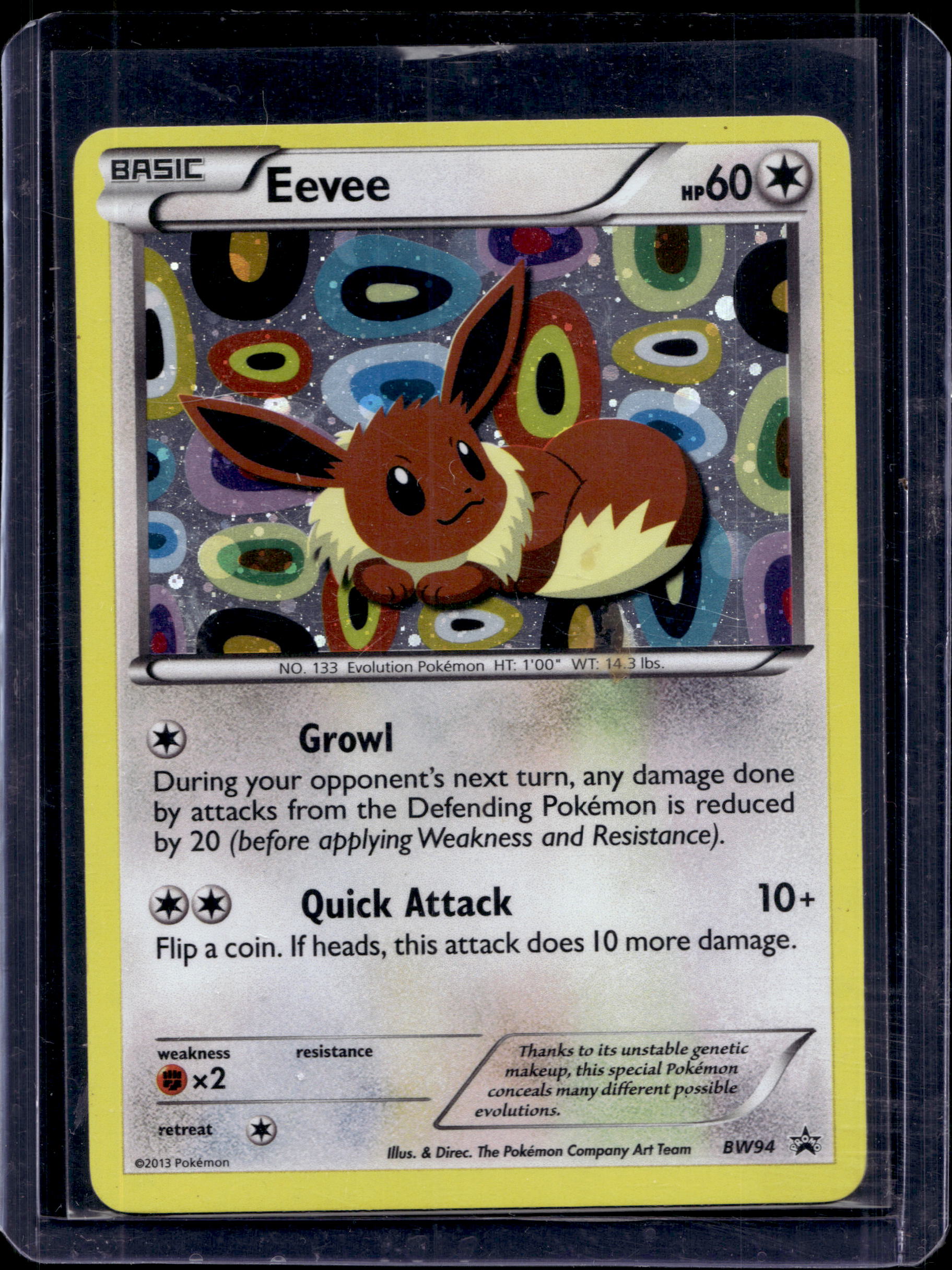 Eevee BW94 Raw - RookieLegends