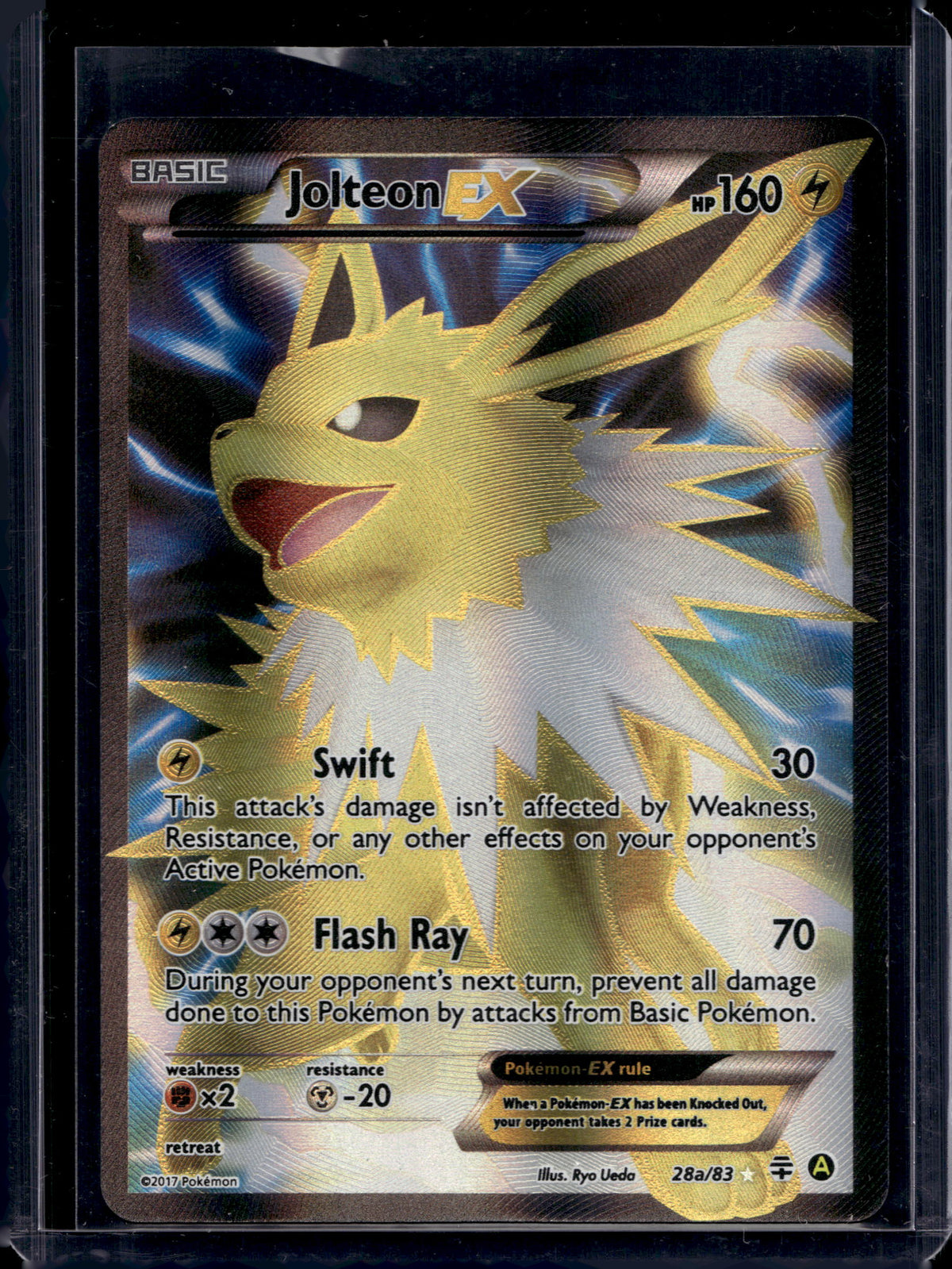 Jolteon EX 28a/83 Raw