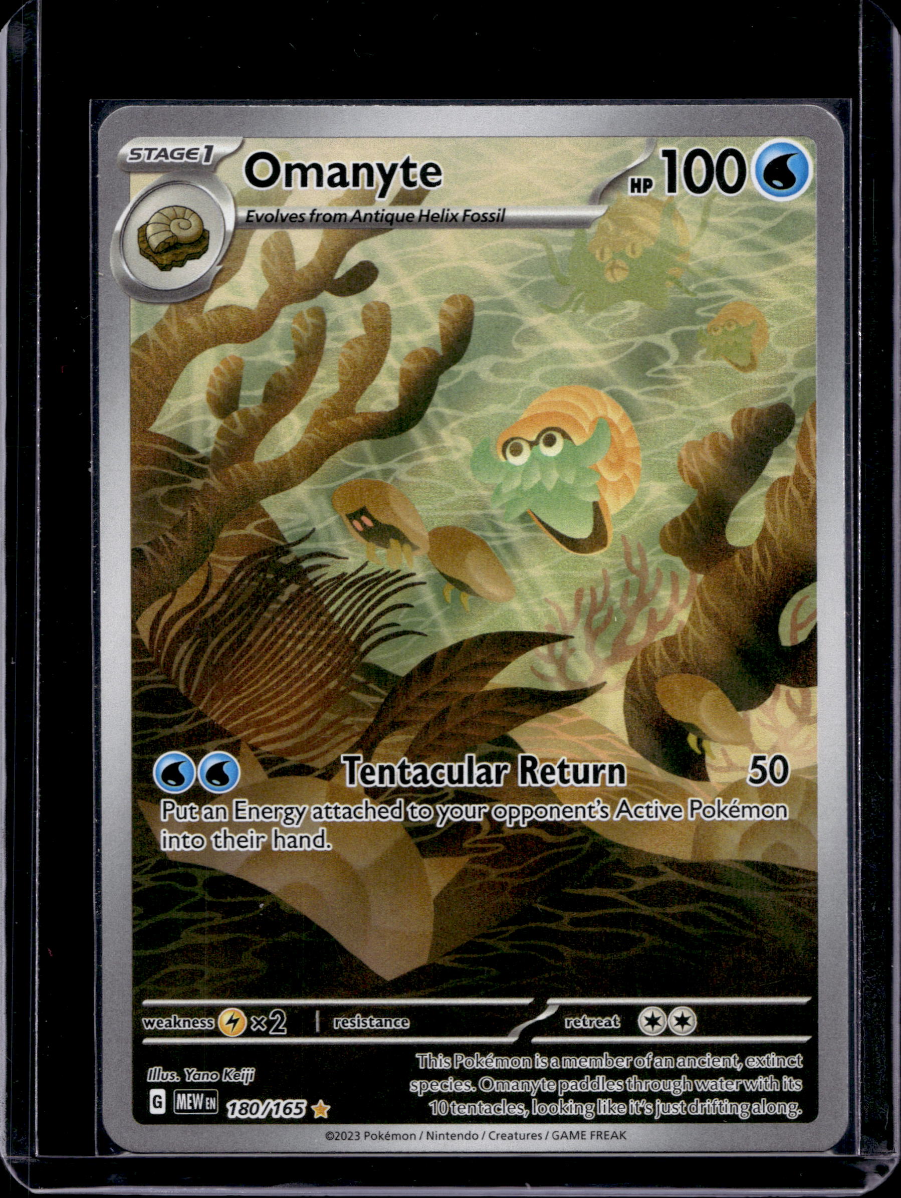 Omanyte 180/165 Raw RookieLegends