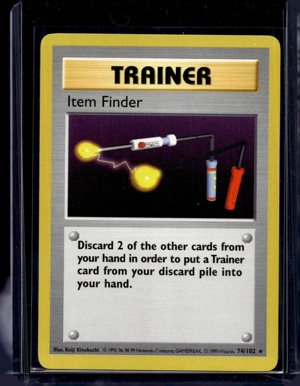 Item Finder (Base Set - Unlimited) 74/102 Raw