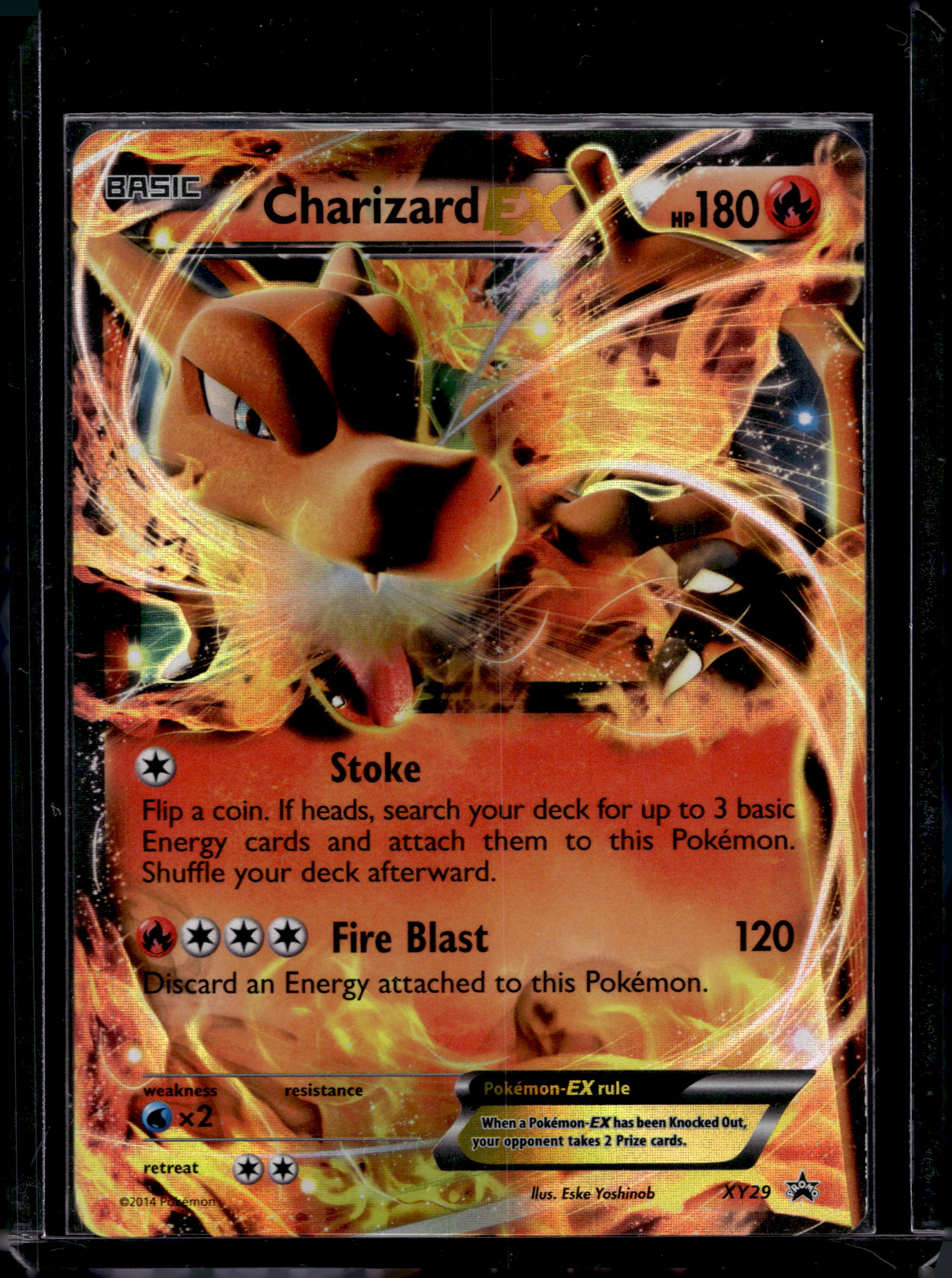 Charizard Ex XY29 Raw RookieLegends