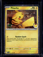 Pikachu (Pokemon Day 2026) 051/162 Raw RookieLegends