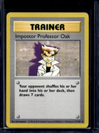Impostor Professor Oak (Base Set - Unlimited) 73/102 Raw
