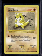 Sandshrew (Base Set - Shadowless - Common) 62/102 Raw