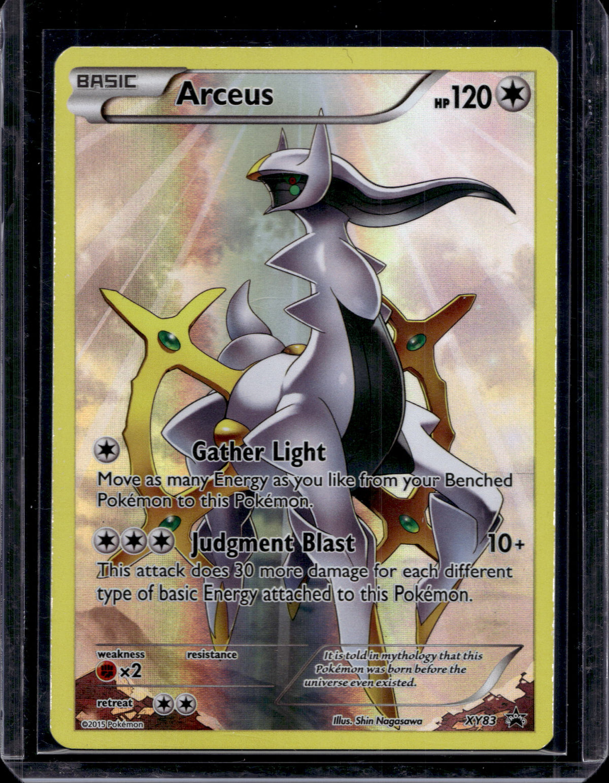 Arceus XY83 Raw