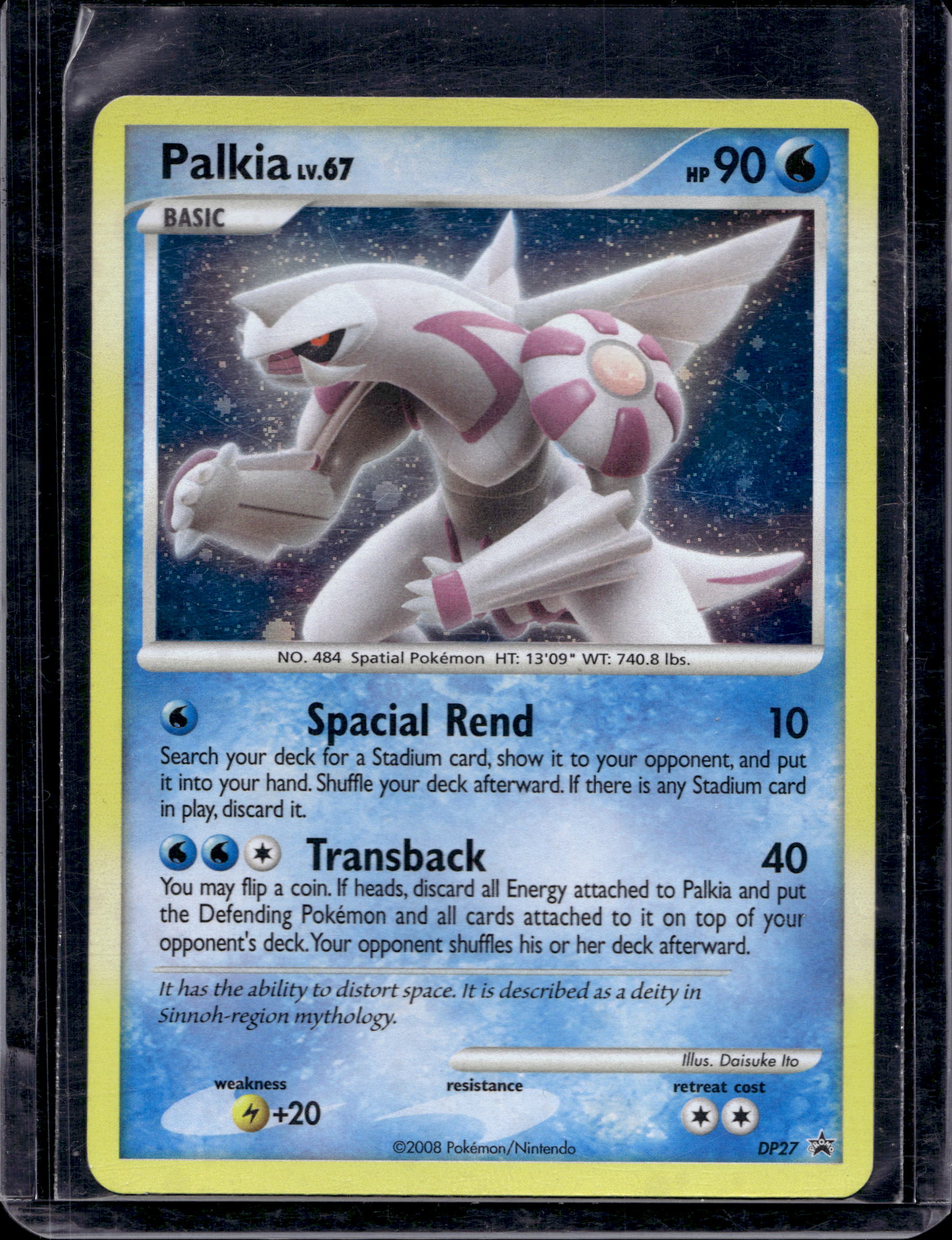 Palkia DP27 Raw RookieLegends