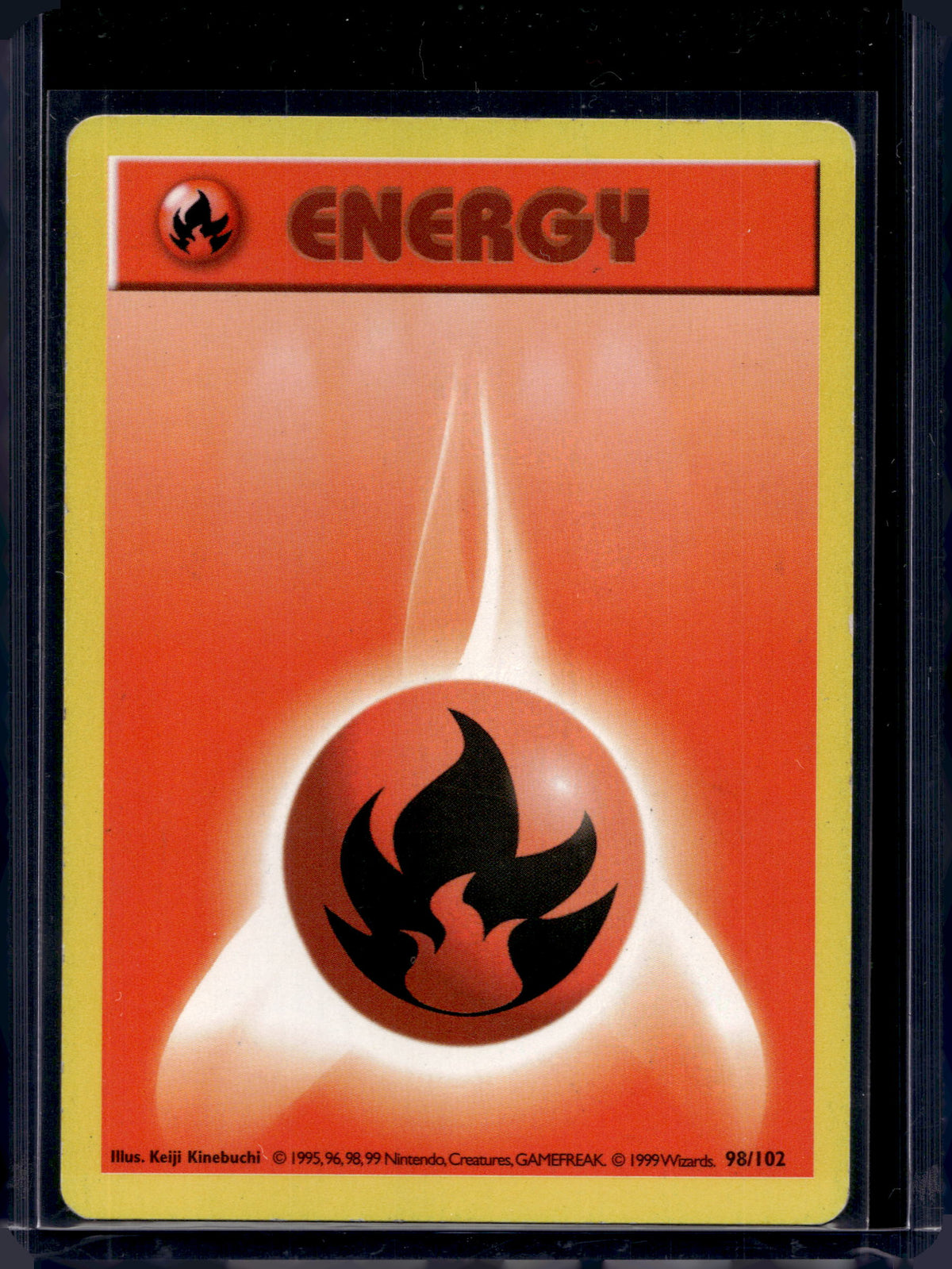 Fire Energy (Base Set - Unlimited) 98/102 Raw