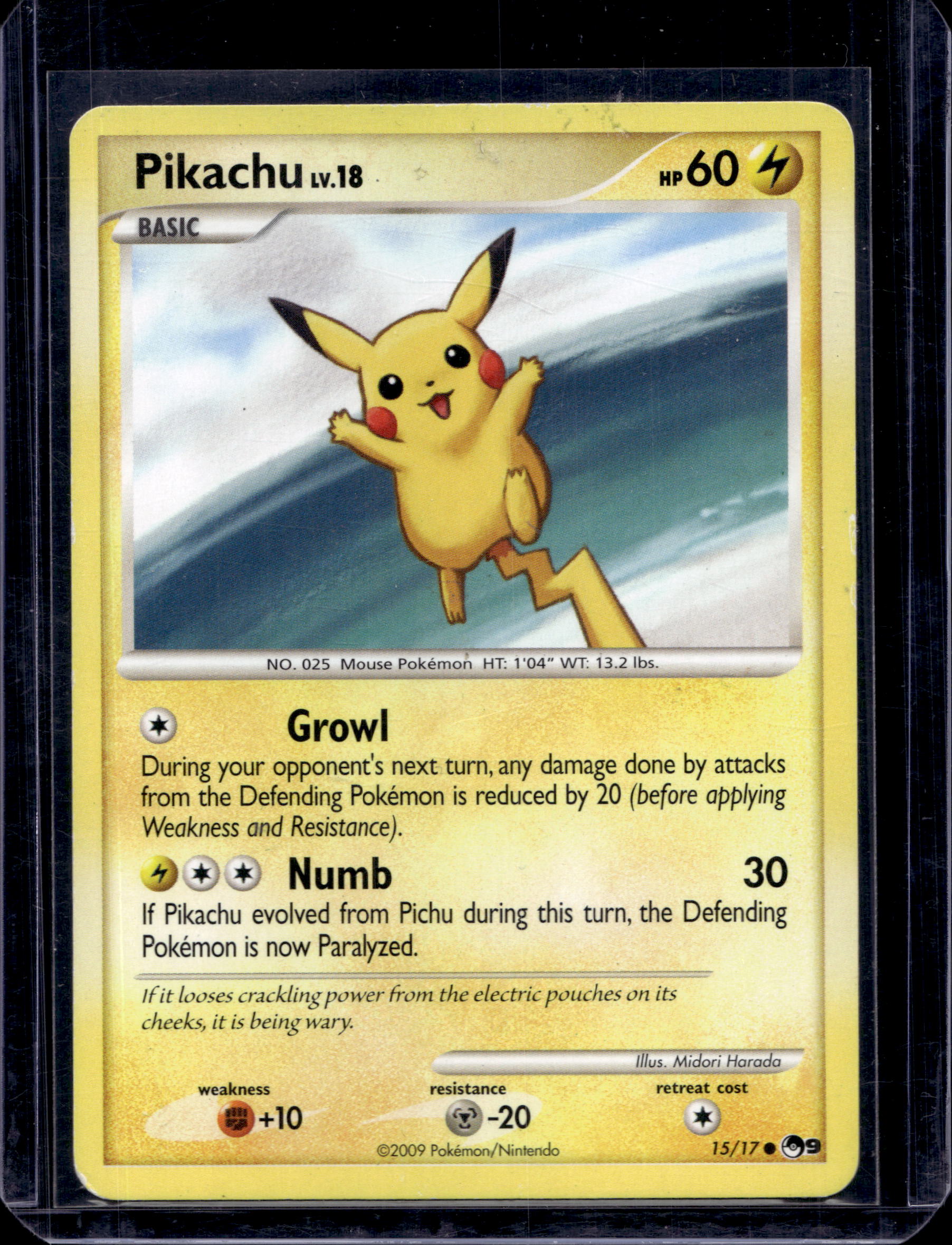 Pikachu (Pokemon Day) 15/17 Raw RookieLegends
