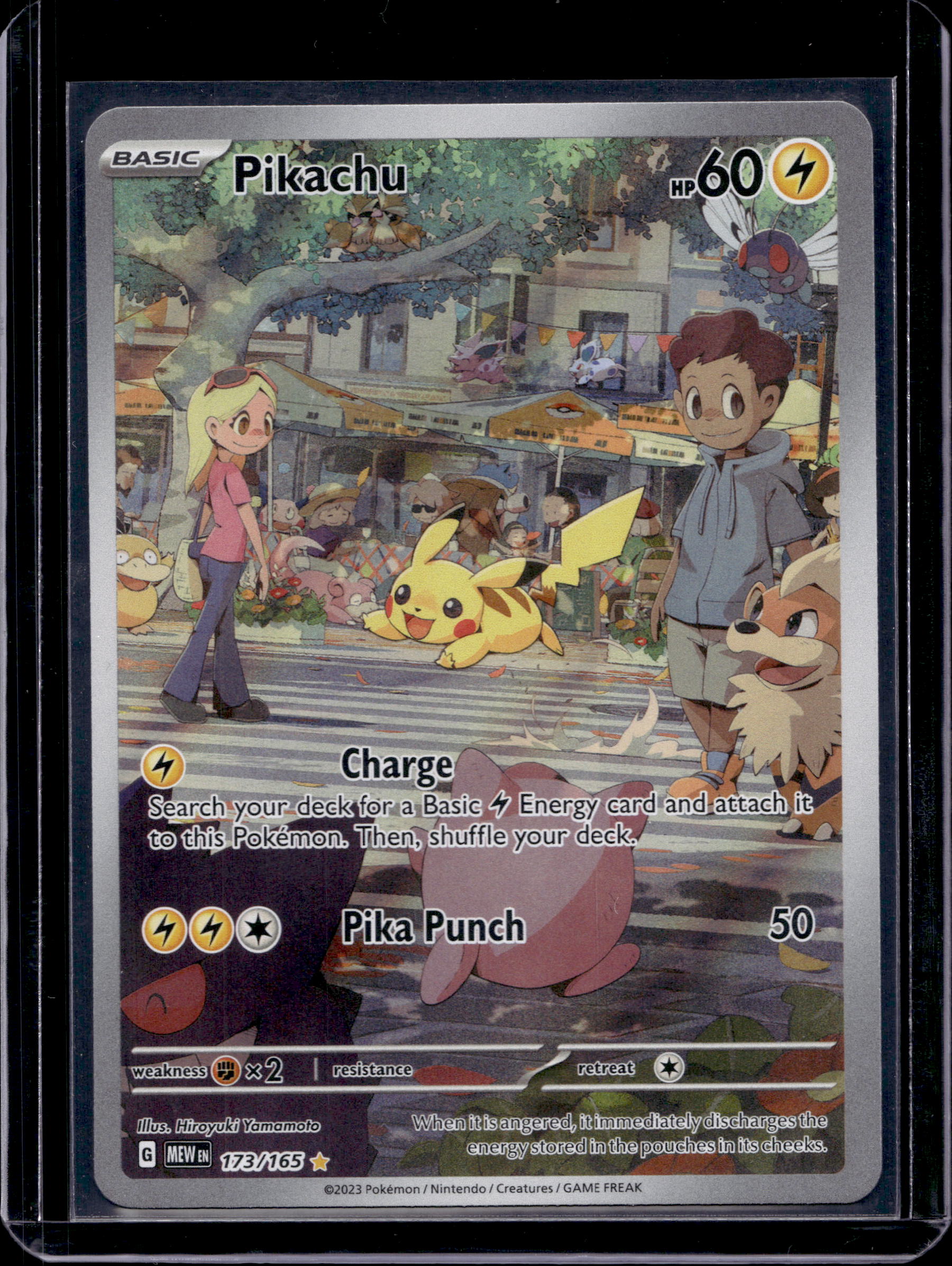 Pikachu 173/165 Raw RookieLegends