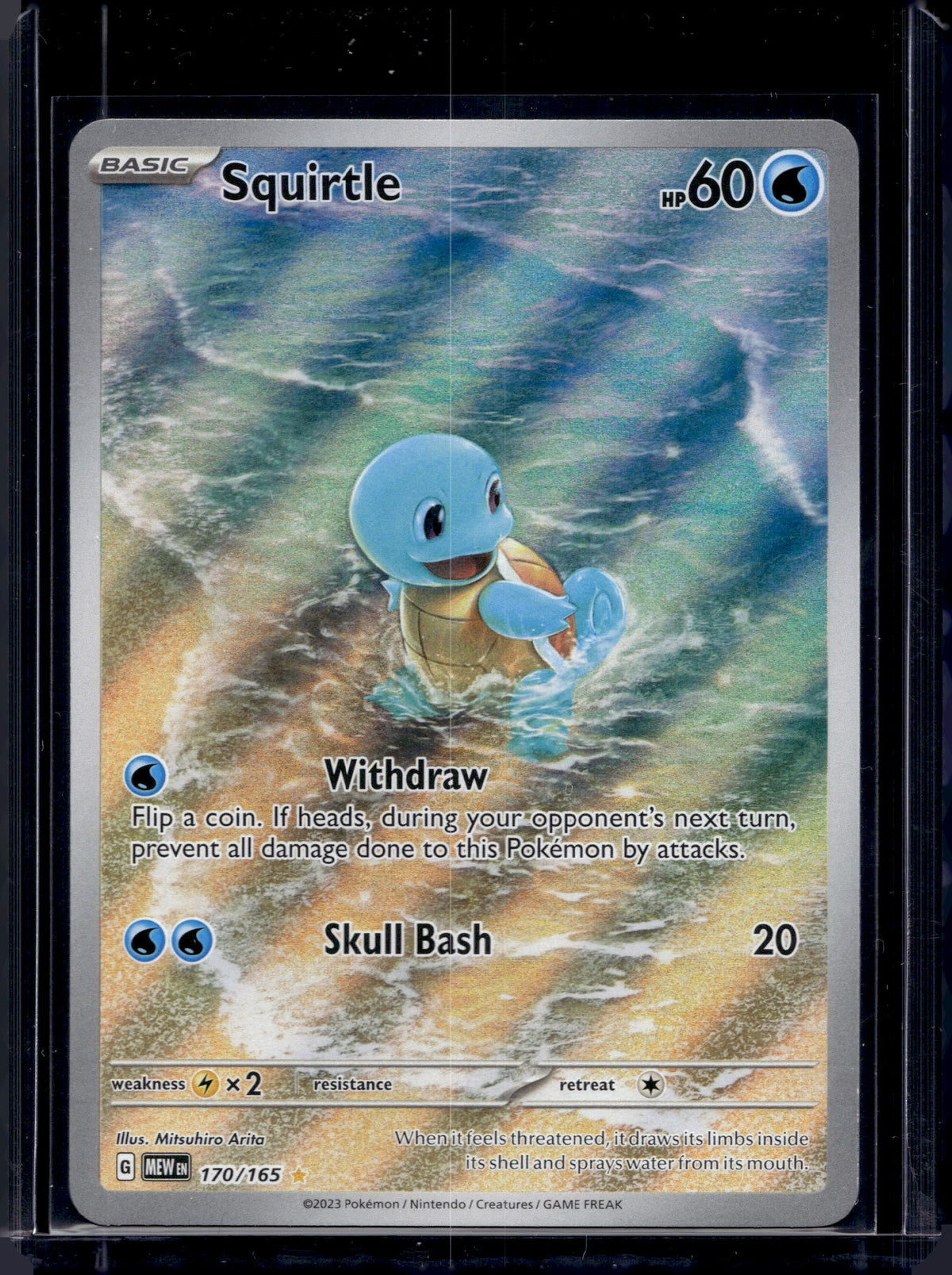 Squirtle 170/165 Raw