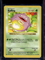 Koffing (Base Set - Shadowless - Common) 51/102 Raw