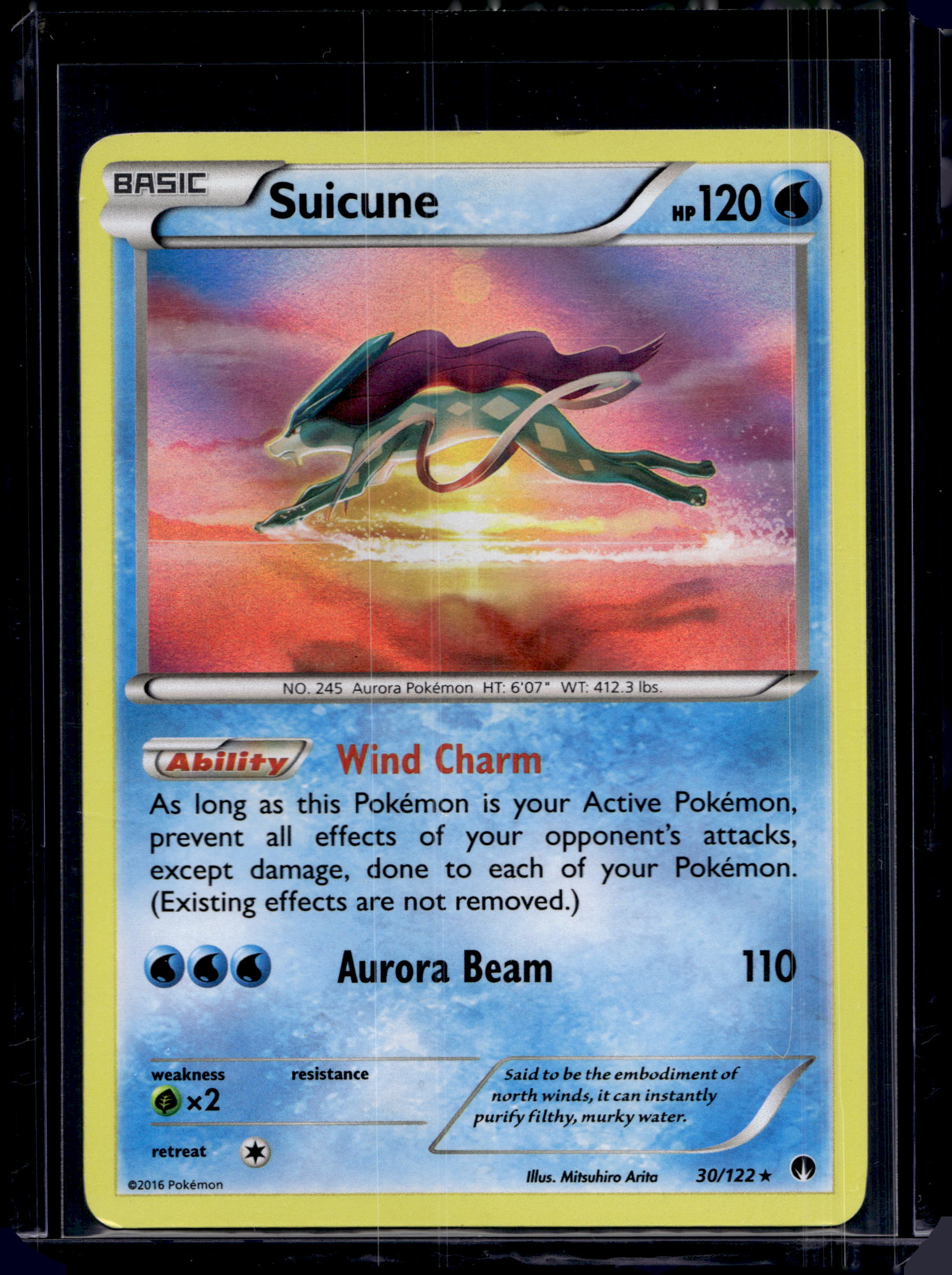 Suicune 30/122 Raw