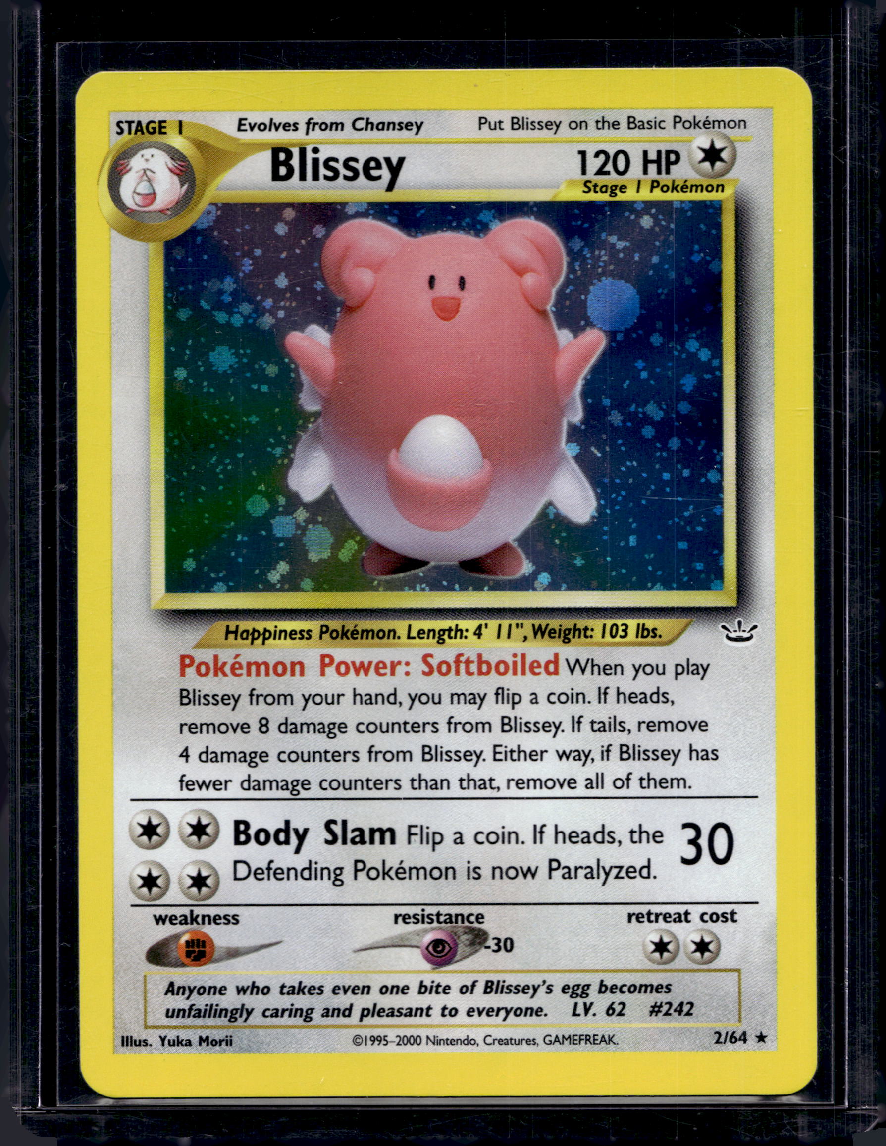 Blissey 2/64 Raw RookieLegends