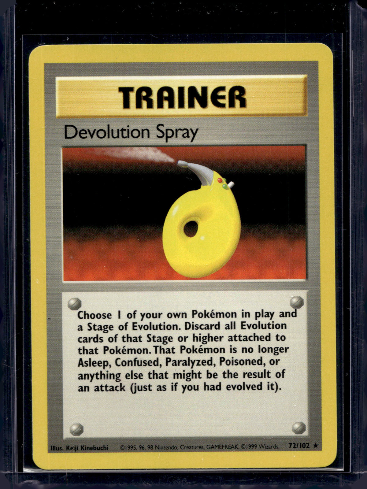 Devolution Spray (Base Set - Unlimited) 72/102 Raw